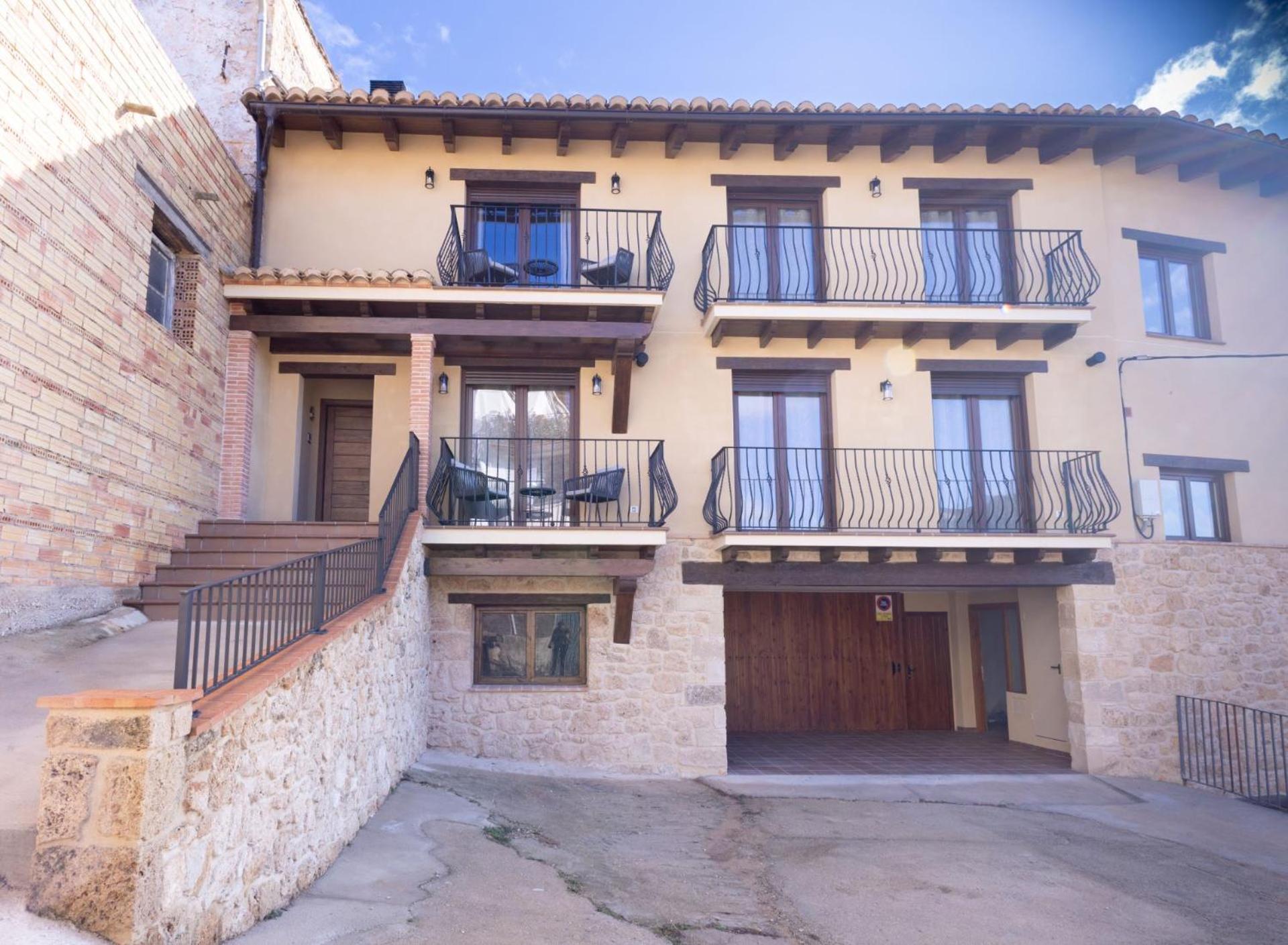 Appartamento El Sueno Del Buho 3. Chimenea Y Terraza. Beceite Esterno foto
